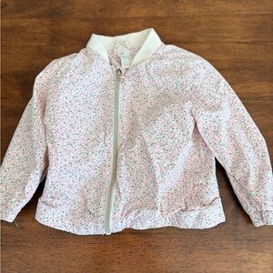 H&M Pink Floral Kids Jacket 18m